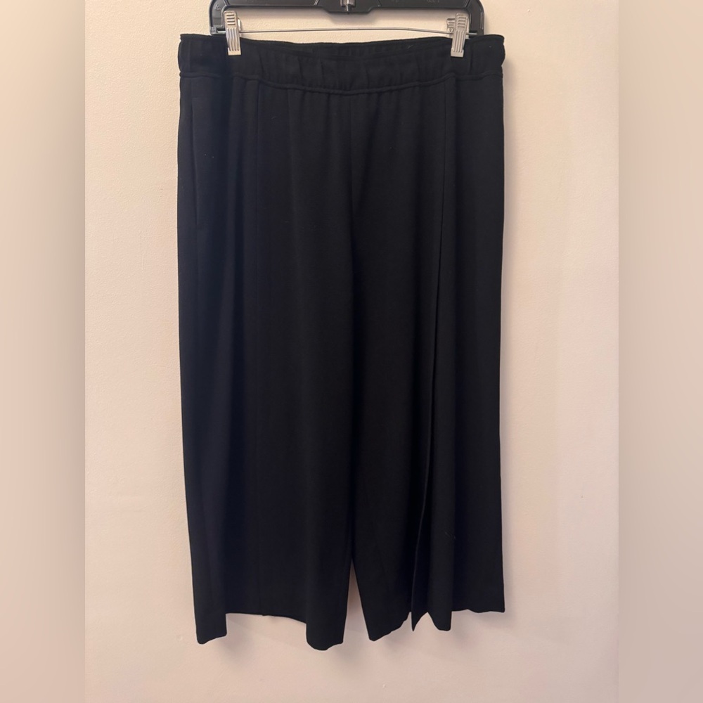 Club Monaco cropped split detail pant
